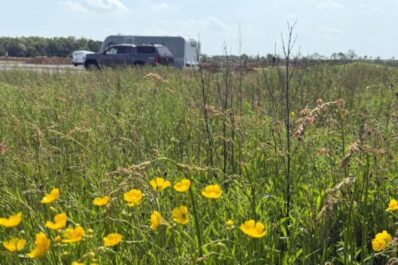 Wold Escapes brand new touring caravan and motorhome site