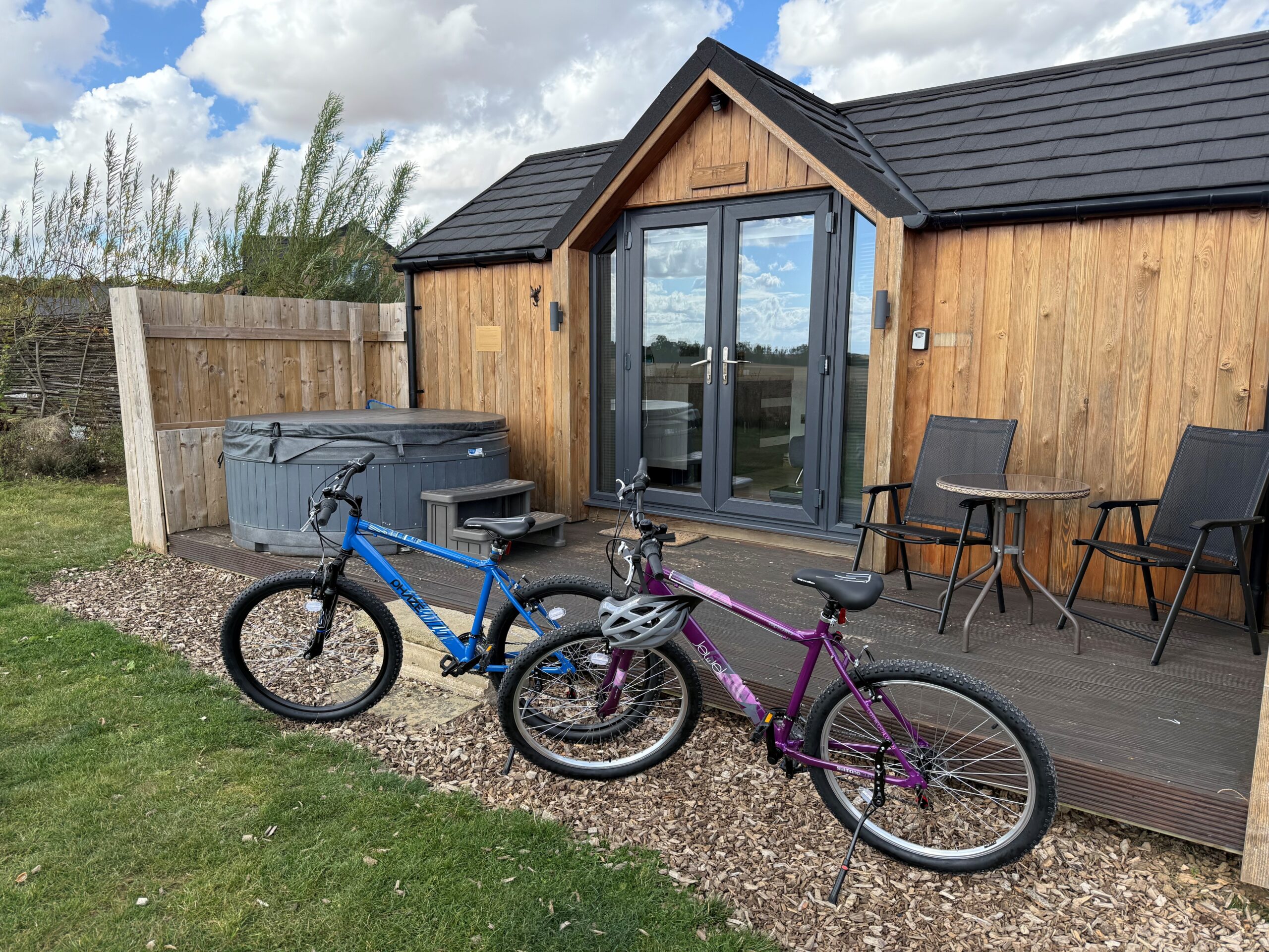 Bike hire at Wold Escapes