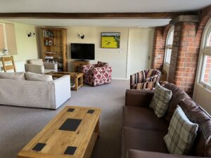 Lounge at Wold Escapes bed and breakfast accommodation