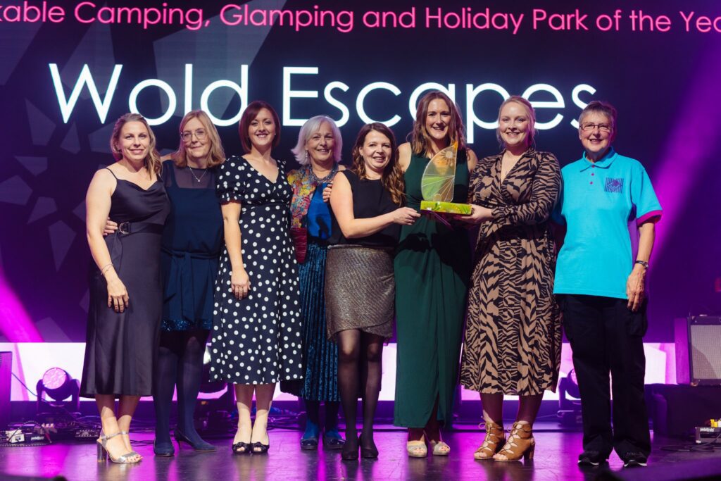 Wold Escapes Team winning REYTA award