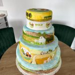 Wold Escapes Celebration Cake