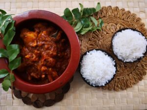 Sharmini Thomas Nadan Kozhi Curry